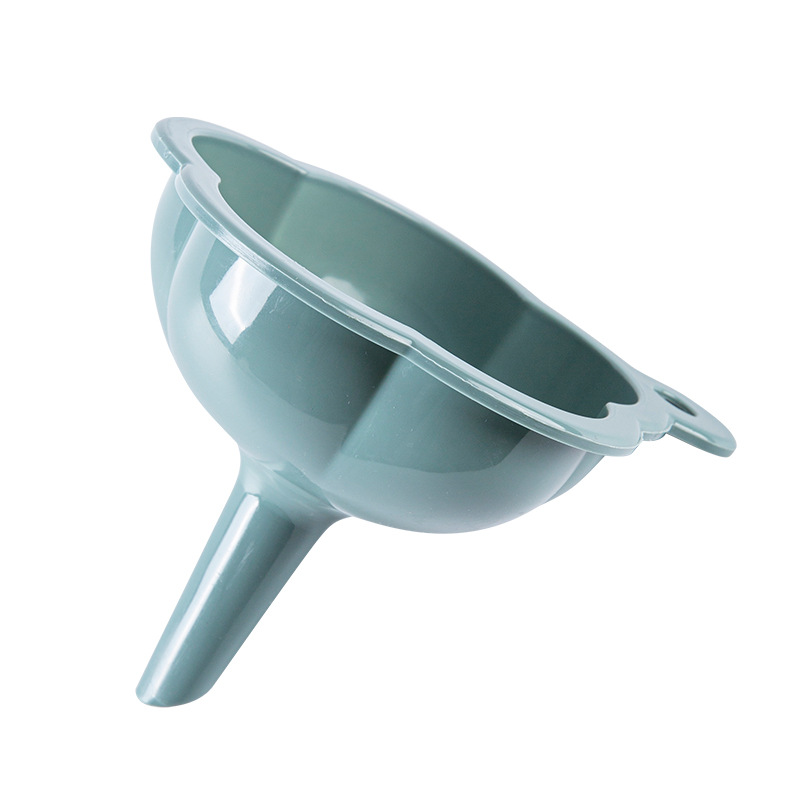 厨用玫瑰花漏斗 油漏塑料大口径漏斗 液体油漏斗油壶漏子批发