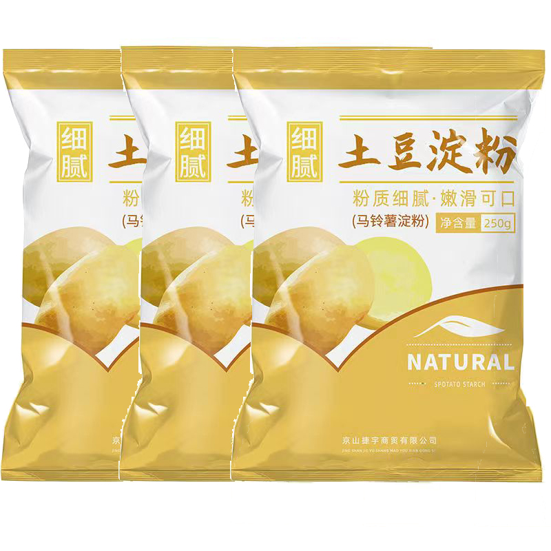 马铃薯淀粉500g土豆淀粉家用生粉勾芡粉水晶虾饺肠粉锅包肉全麦