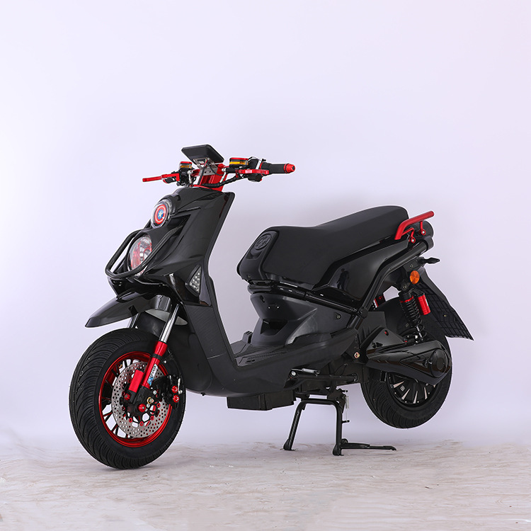 bws城市铁男电电动车大跑车电摩72v踏板车男士双人电摩外卖速度快