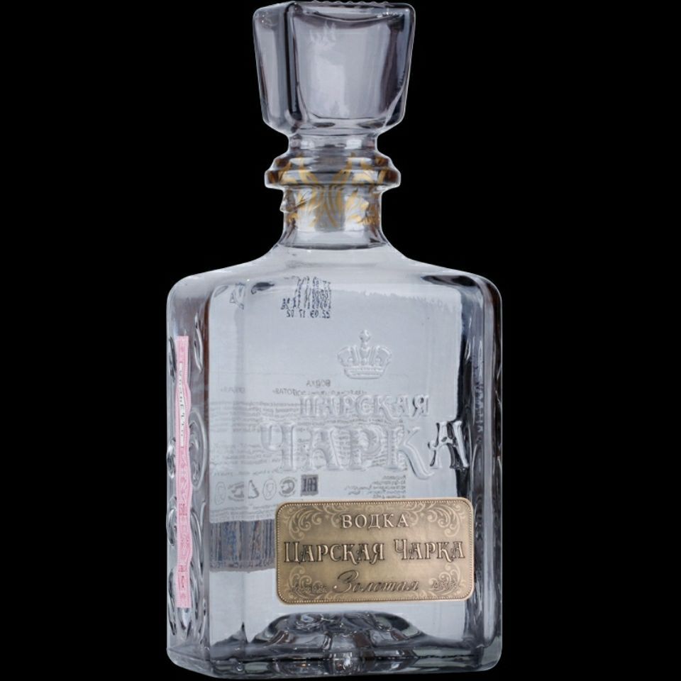 俄罗斯进口沙皇金樽伏特加vodka白酒洋酒烈酒鸡尾酒造型酒单只价