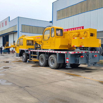 蓝牌汽车吊车5吨大小型国六汽车随车吊高空作业伸缩吊臂起重机