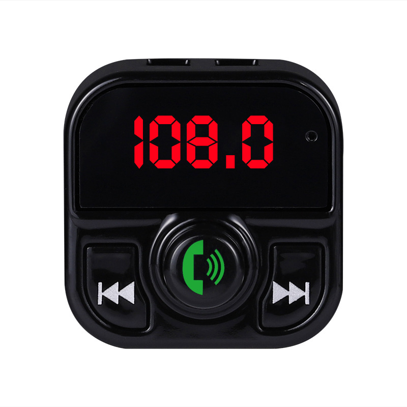 Car X5 Bluetooth Mp3 Player 1a/3.1a Dual Usb Interface Led Display Mini Mp3 Player