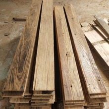 风化老榆木装修装饰实木板材做旧风化自然纹理板可拼接民俗板