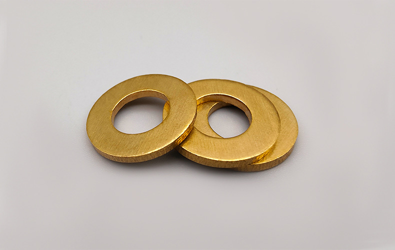 现货批发 gb97黄铜平垫 铜垫圈 铜镀镍平垫 铜镀镍垫圈 m3-m30