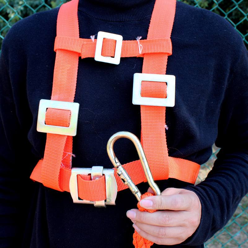 安全带户外防坠落高空作业安全绳套装空调施工电工腰带耐磨保险带