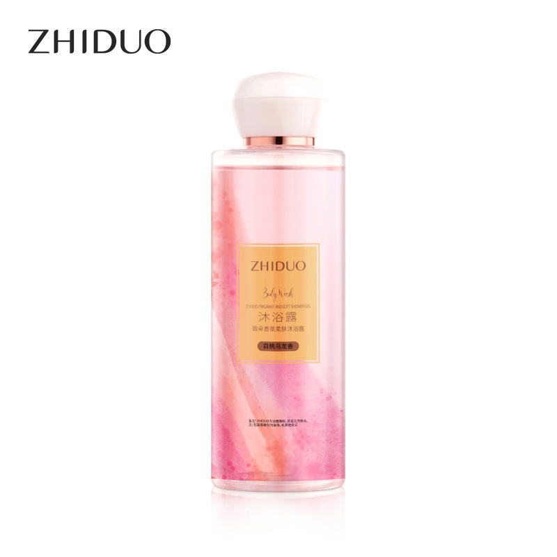 Zhiduo Fragrance Soft Skin Shower Gel Nourishing Moisturizing Fragrance Perfume Deep Cleaning Body Lotion Men and Women Factory Wholesale