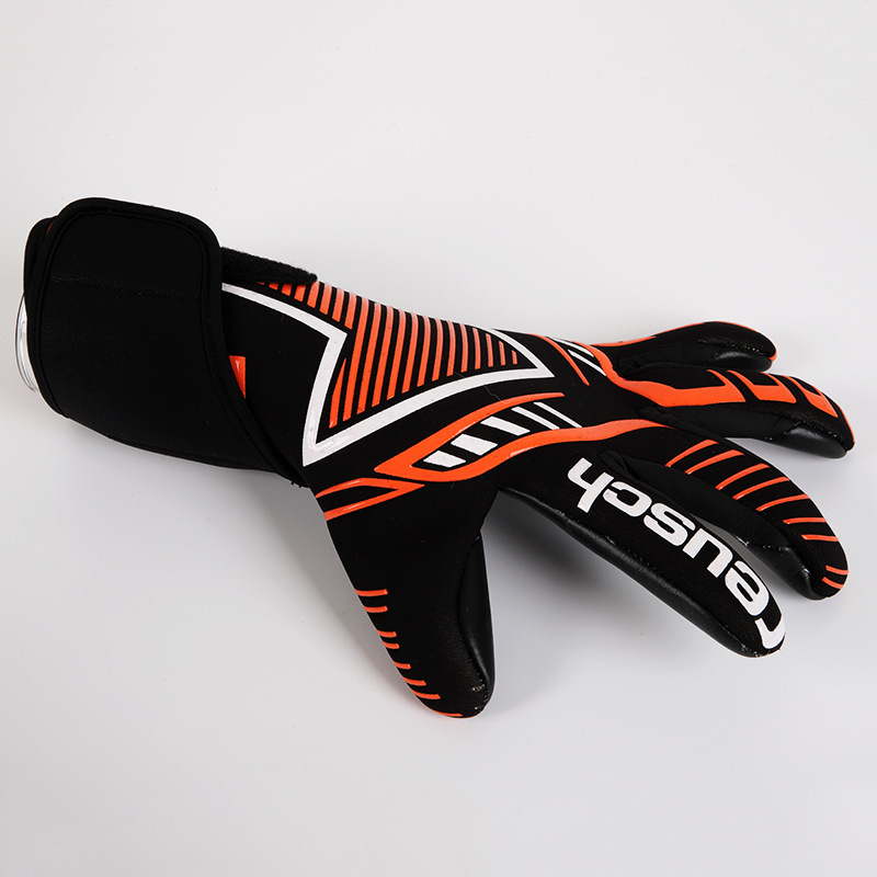 Factory Wholesale Color Latex Material Football Goalkeeper Gloves Football Goalkeeper Gloves Customized Manufacturer