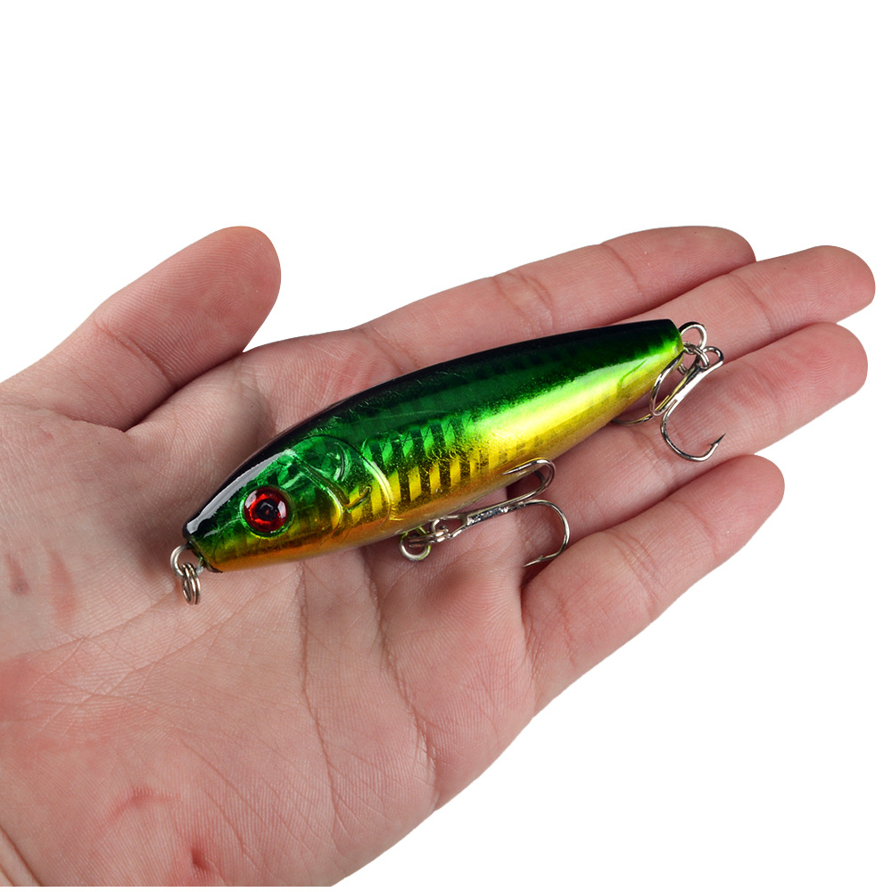 路亚饵铅笔8cm12g仿生路亚假饵鱼饵硬饵拟饵渔具