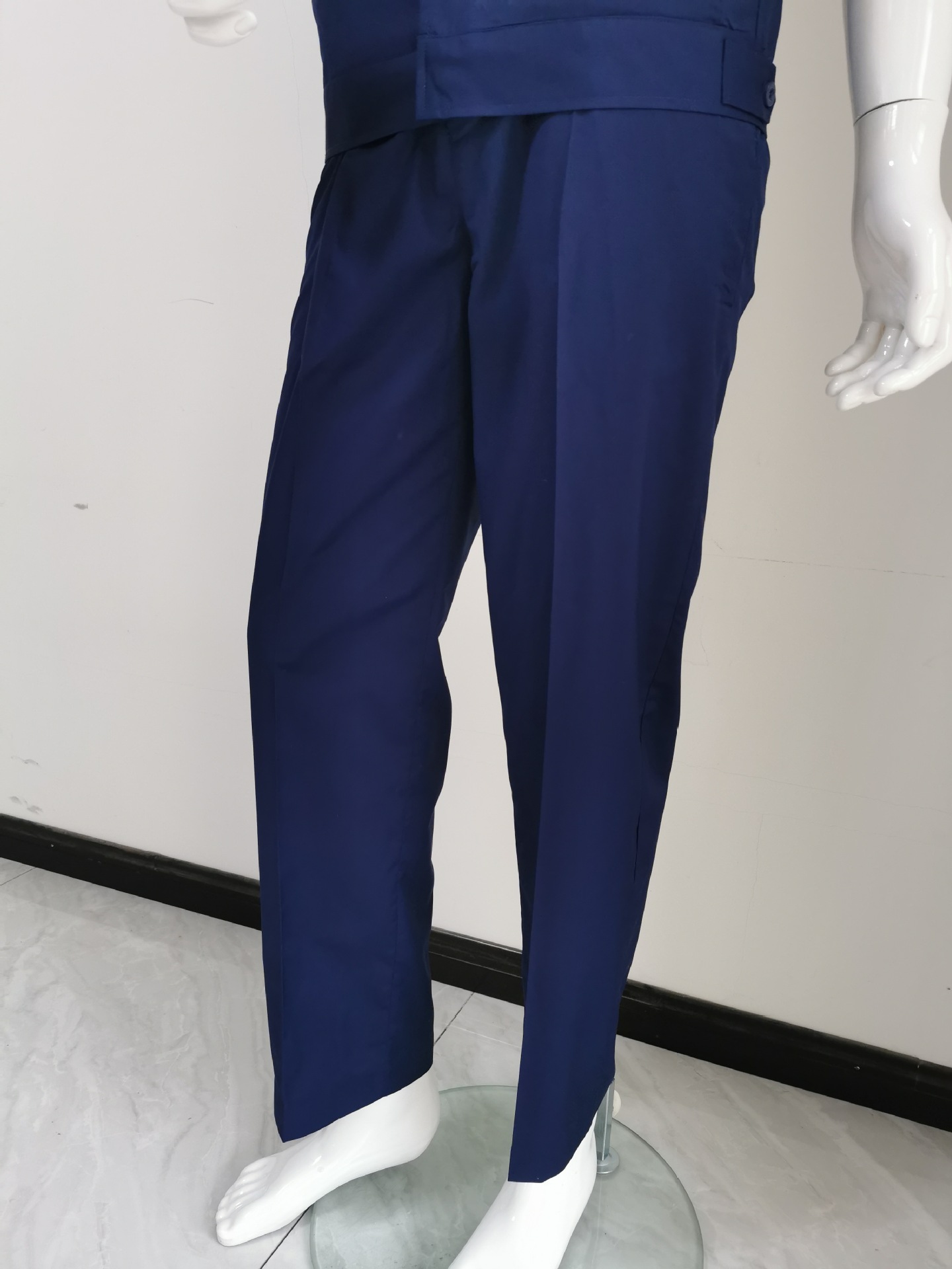 新款消防备勤服套装夏季短袖蓝色消防作训服长袖夹克火焰蓝备勤服