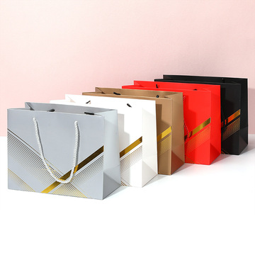 logo珠宝首饰手提袋礼品纸袋饰品包装袋饰品批发现货包装盒高档