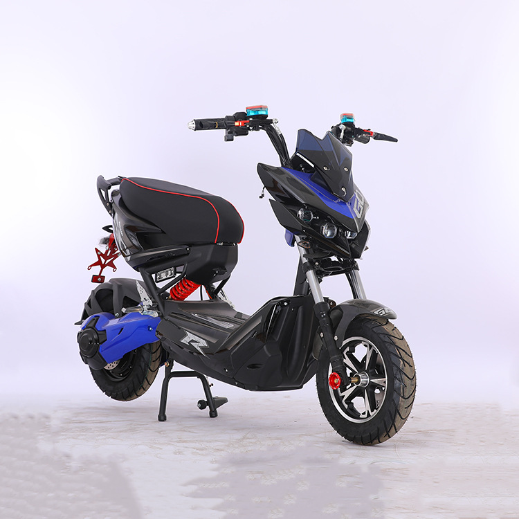 72v战狼电动车x战警踏板车爆改高速男女踏板电动摩托车爆改电摩