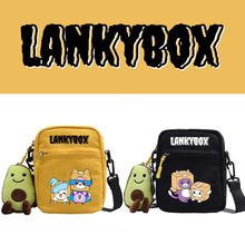 LankyBox纸盒人单肩包公仔动漫周边背包学生斜跨小方包男女包