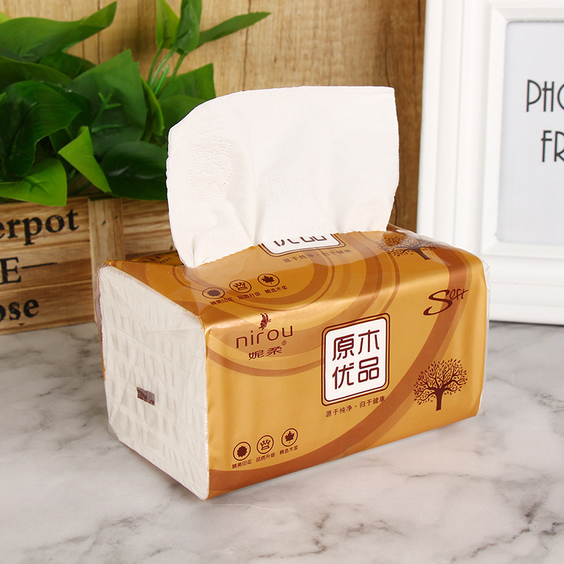 18包整箱抽纸大包装纸抽一包用一周400张家用卫生纸餐巾纸包邮