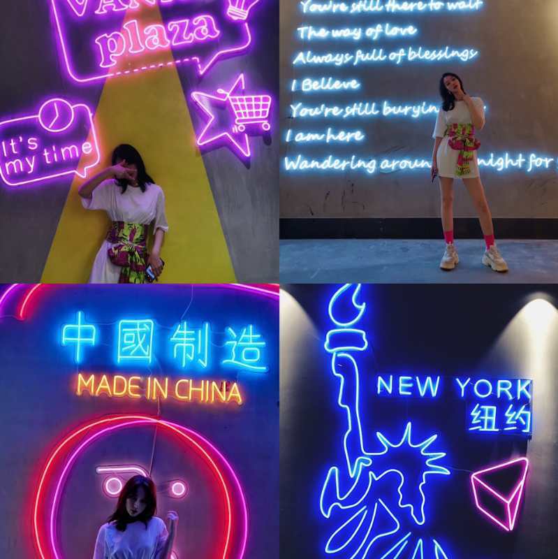 led字灯牌霓虹灯造型发光字招牌广告牌字母酒吧装饰logo设计-阿里巴巴