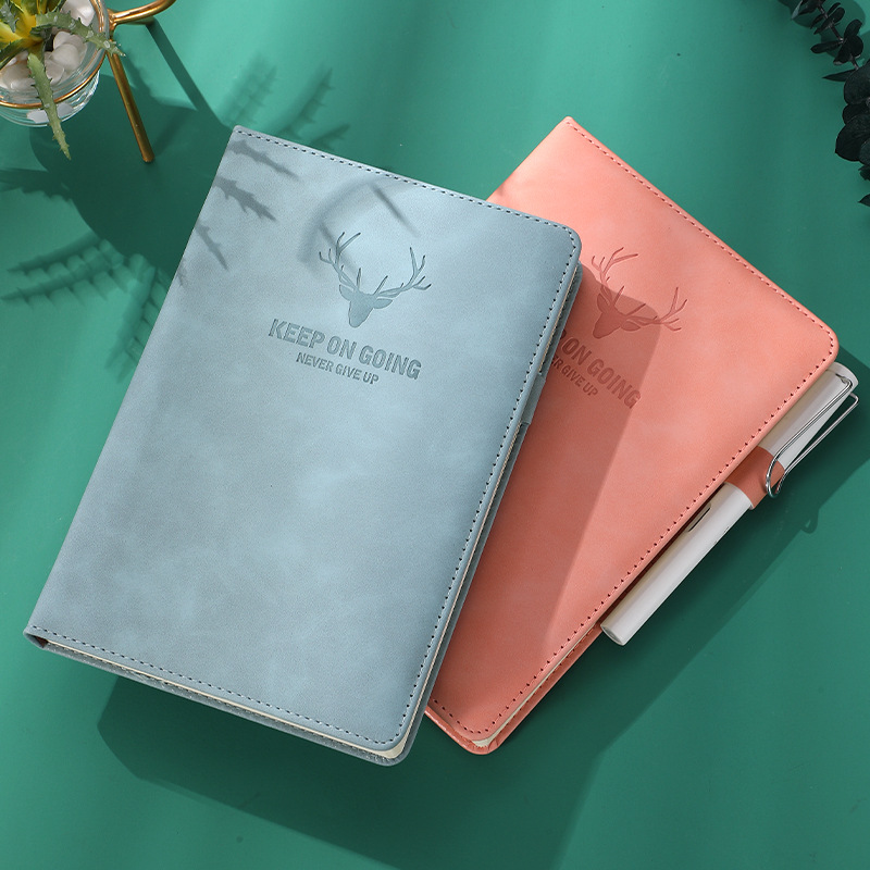 Thickened Good-looking A5 Notebook Business Simplicity Super Thick Notebook Retro Art Student Notebook Book Wholesale