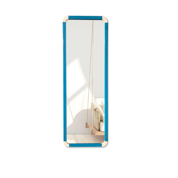 Dressing Mirror Full-Length Mirror Full-Length Mirror Student Dormitory Mirror Wall-Hanging Mirror Floor Mirror Wall Mirror Floor Mirror Aluminum Alloy Mirror