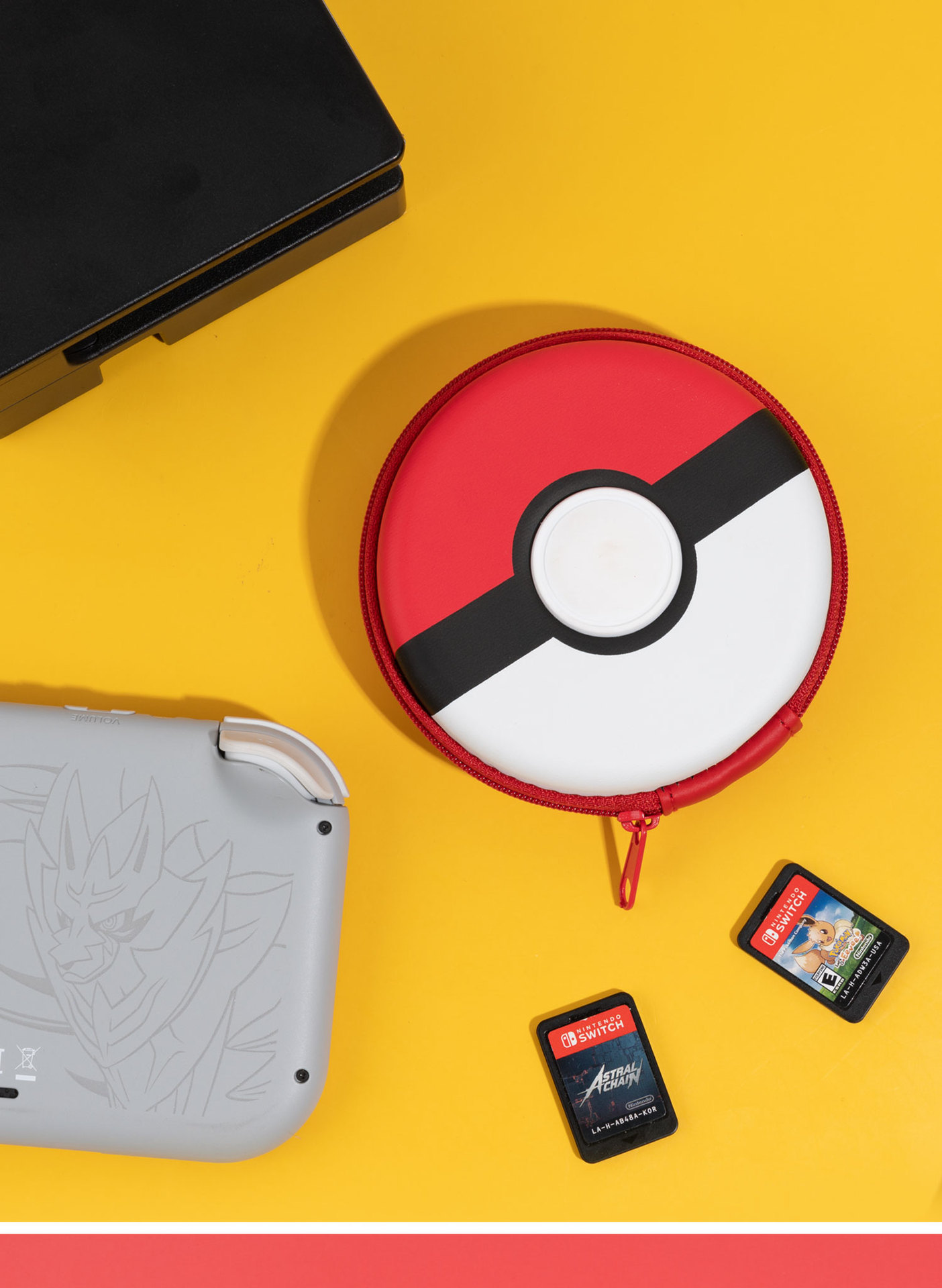 任天堂switch卡带卡盒收纳包ns精灵球游戏卡收纳盒主机游戏卡包