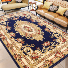 万腾 客厅地毯欧式加厚大沙发茶几毯手工雕花家用卧室床边地批发