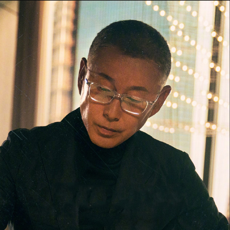 流金岁月陈道明同款纯钛眼镜架男 保罗乔治方框透明板材眼镜框女