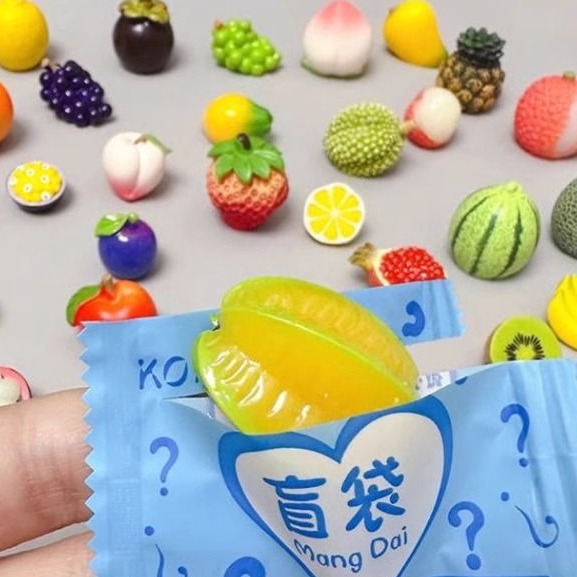 水果微缩盲袋迷你版可爱仿真水果模型diy摆件儿童幼儿园奖励礼品