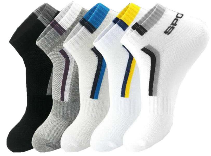 Independent Packaging Boat Socks Black White Gray Flat Boat Socks Network New Male and Female Socks