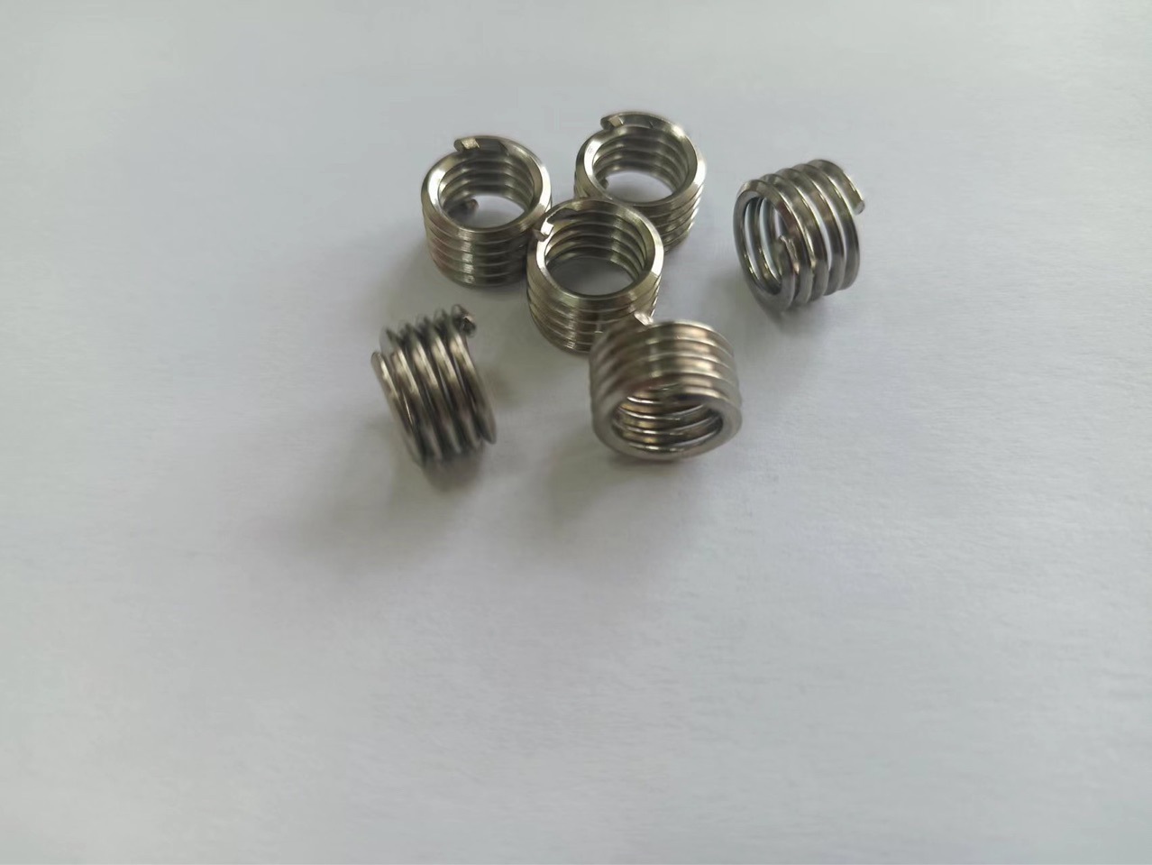 工厂直供 304不锈钢螺套 无尾钢丝牙套