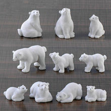 北极熊摆件北极熊公仔创意家居客厅房间书桌桌面装饰品生日礼物
