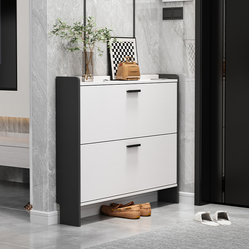 9c46码运动鞋翻斗矮鞋柜家用门口双门非烤漆进门大码两门带抽