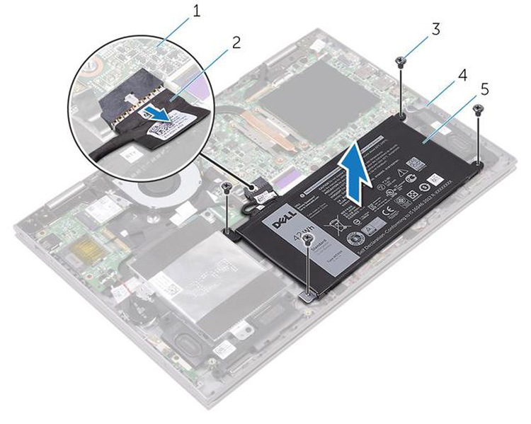 适用戴尔vostro14-5468 5471 5481 5581 3480 34813583笔记本电池