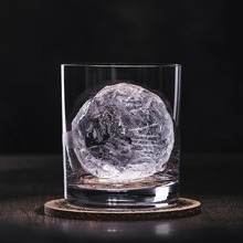 SD1230 石岛无铅水晶玻璃古典杯威士忌杯 岩石杯大冰球烈洛克酒杯