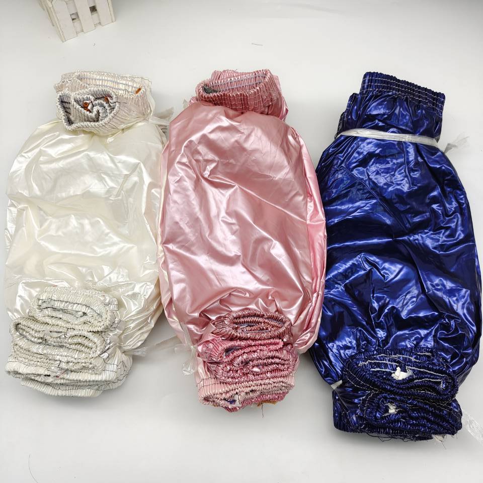 加厚皮革套袖防水防油污袖套长款保暖秀子套皮套袖家居清洁用品