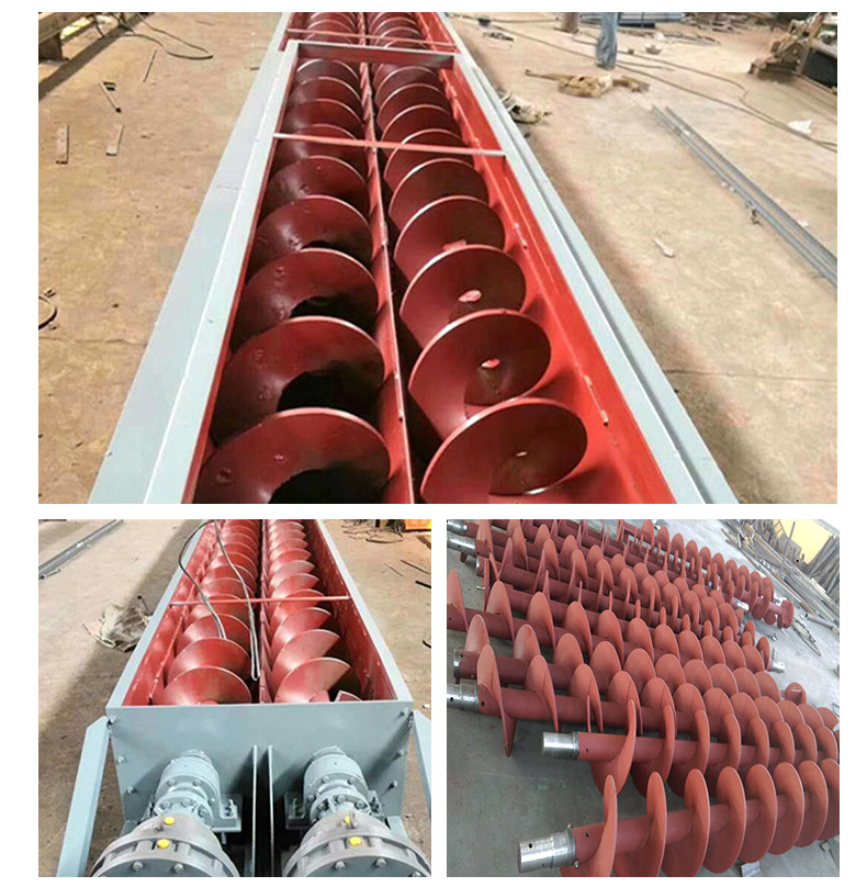 定做无轴螺旋输送机 不锈钢螺旋输送机 绞龙输送机