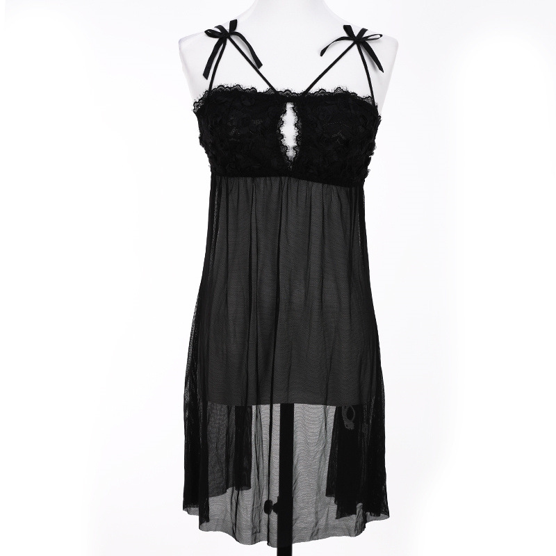 Hot Summer Pure Desire High Sense Attractive Short Skirt Romantic Sentiment Mesh Lace Women's Sexy Underwear 8135#