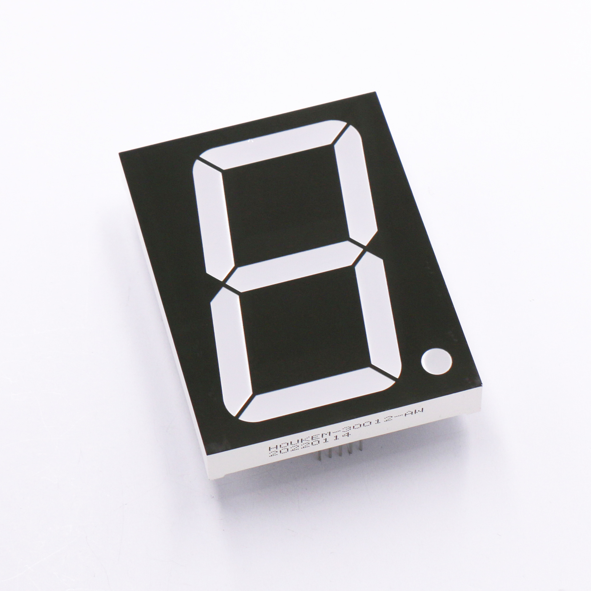 东莞厂家专业生产 LED数码管 3寸一位数码管 HOUKEM-30011-BW