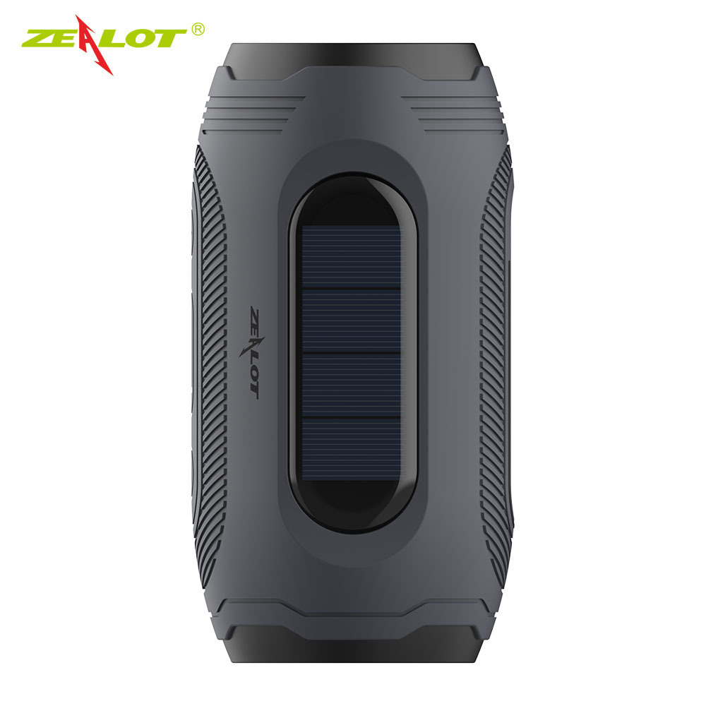 Fanatic A4 New Wireless Bluetooth Audio Portable Outdoor Solar Bicycle Riding Speaker Three-in-One