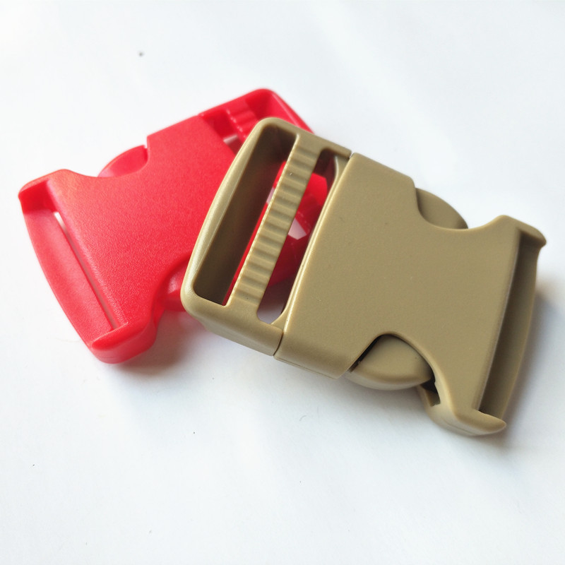 彩色塑料插扣3.8cm卡扣书包扣服装辅料子母扣织带连接扣箱包配件