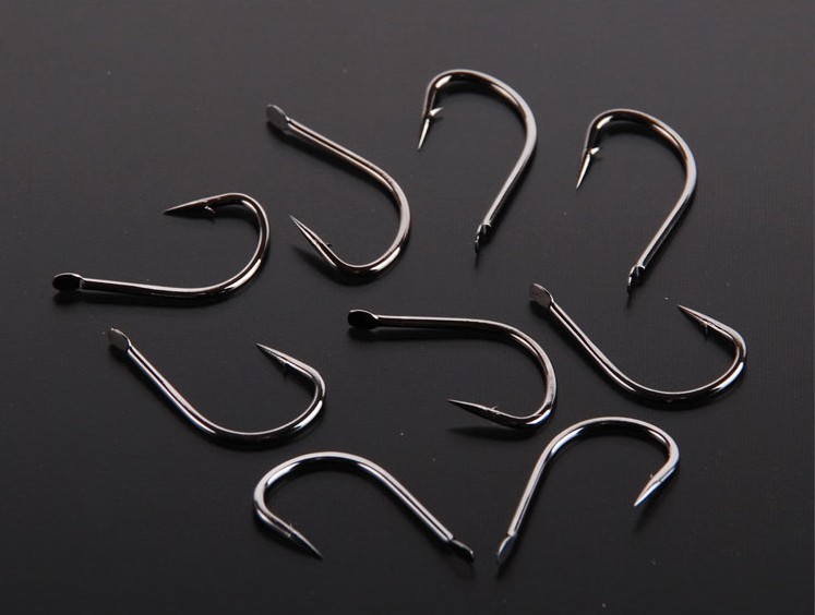 锐王钩伊势尼鱼钩有倒刺1-15号钓鲤鱼鱼草鱼钩子