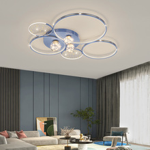 2022年新款北欧轻奢客厅灯简约大气LED吸顶灯创意时尚餐厅卧室灯