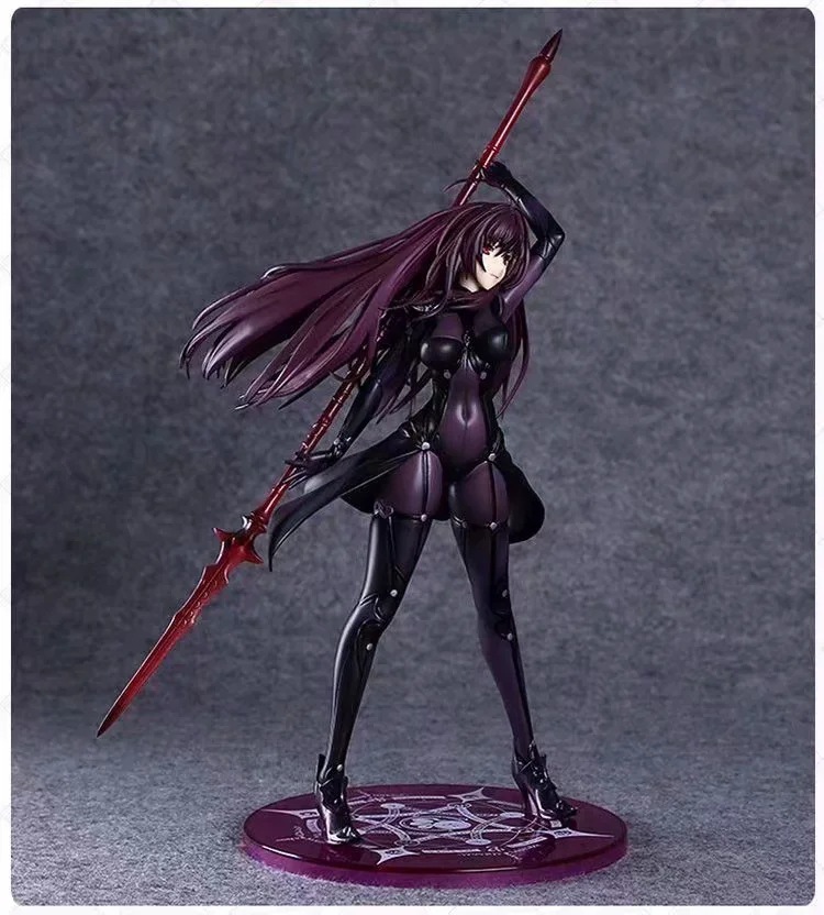 plum fate grand order lancer 斯卡哈 师匠 手办模型枪女 盒装