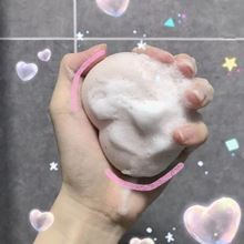 蜜桃pp皂香皂洗面奶手工起泡通用清洁肥皂学生可爱变白深层发泡