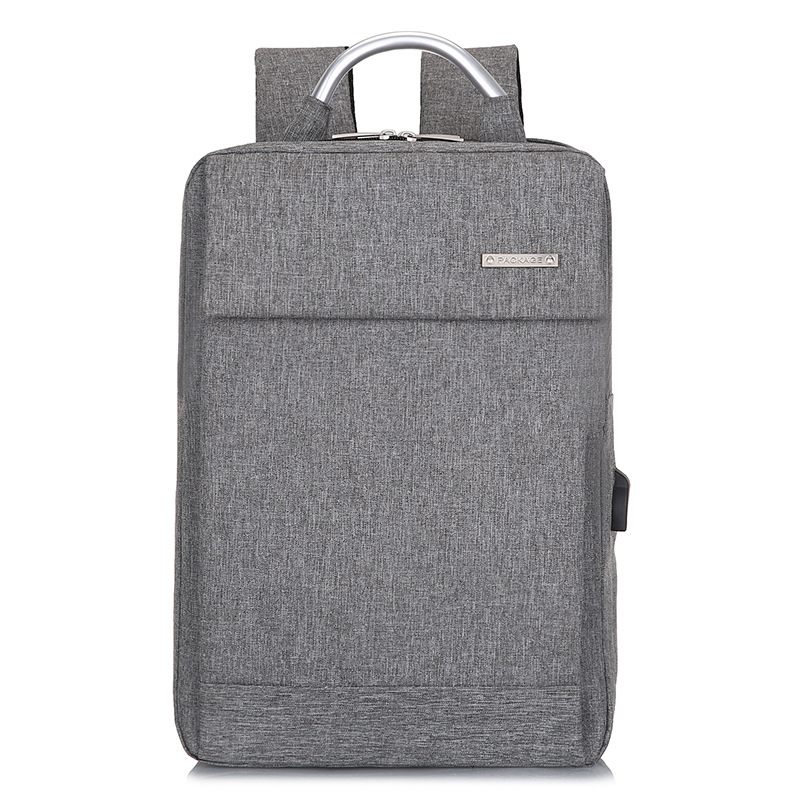 Men's Bag Wholesale Men's and Women's Business Backpack New Simple Casual Computer Backpack USB Charging Backpack