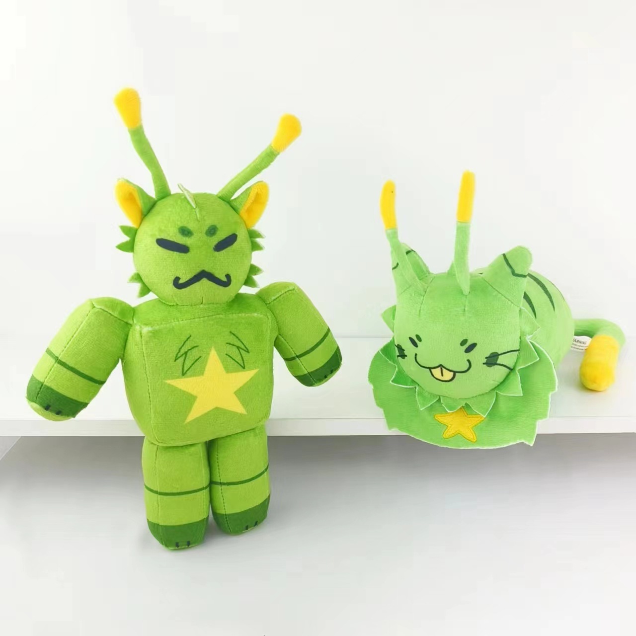 跨境新品 regretevator gnarpy plush游戏周边绿色猫毛绒玩具公仔