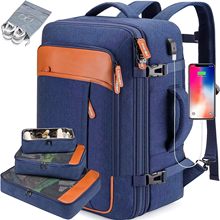 亚马逊大容量双肩背包短途商务出差行李包男户外多功能旅行包扩容