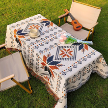 户外桌布野营帐篷防潮地垫野餐垫露营毯民族风摆地摊台布茶几桌垫