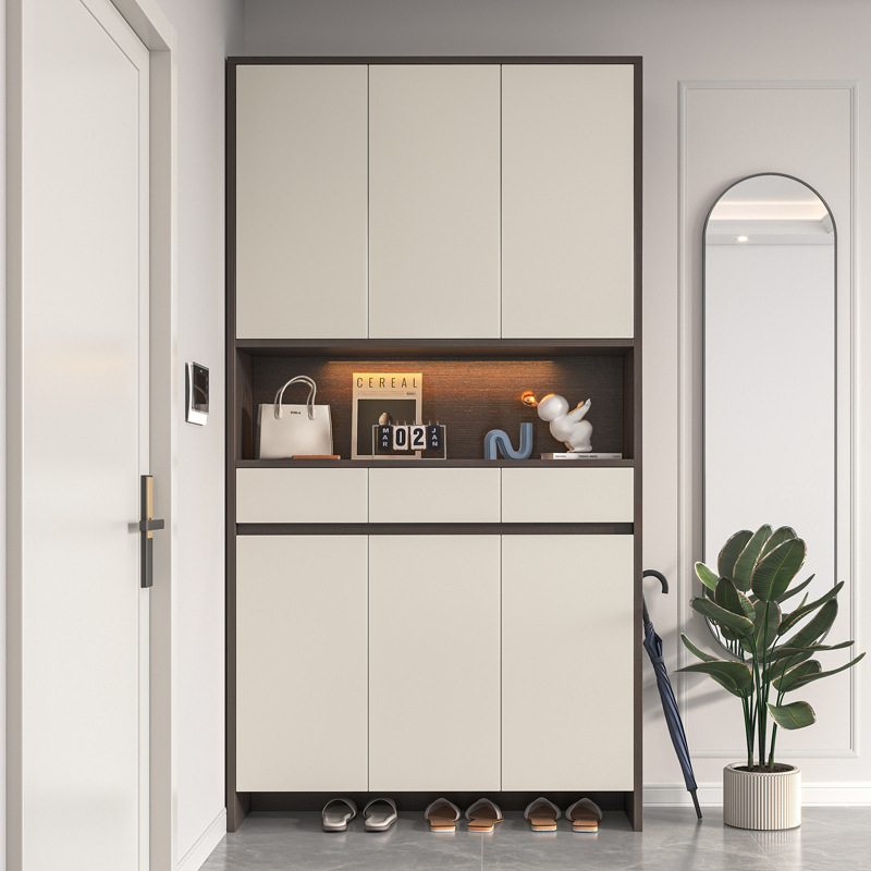 鞋柜家用门口入户玄关柜一体隔断网红2022新款爆款大容量收纳柜子
