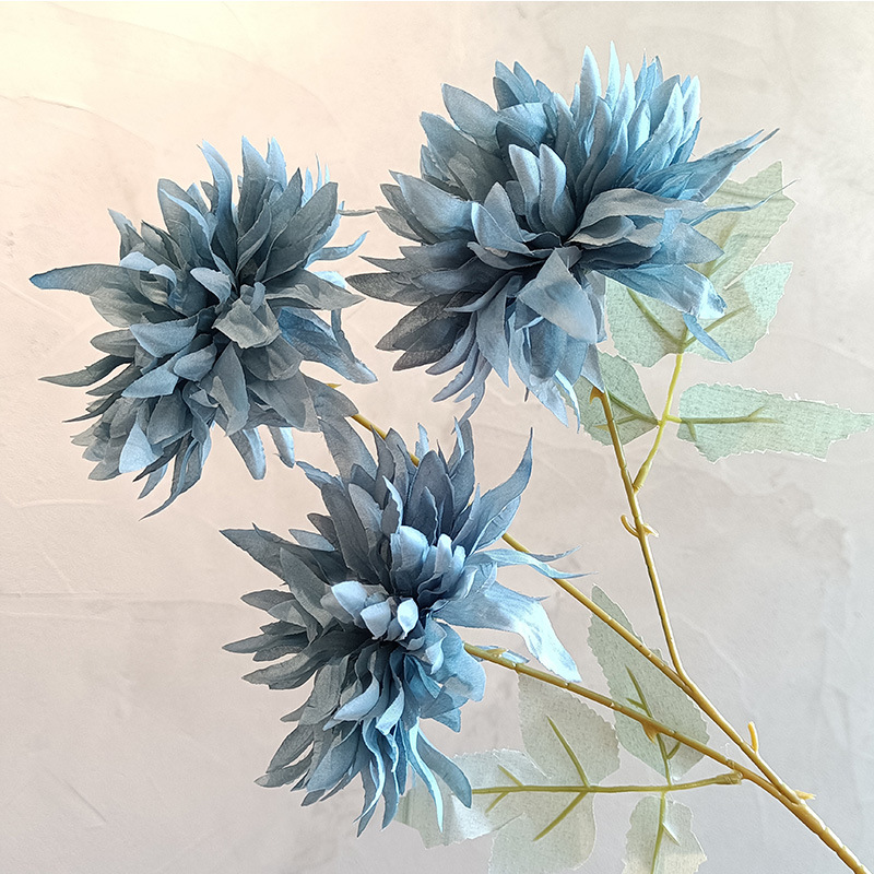 婚庆仿真花批发3头芍药花结婚婚礼现场布置假花婚房装扮人造娟花