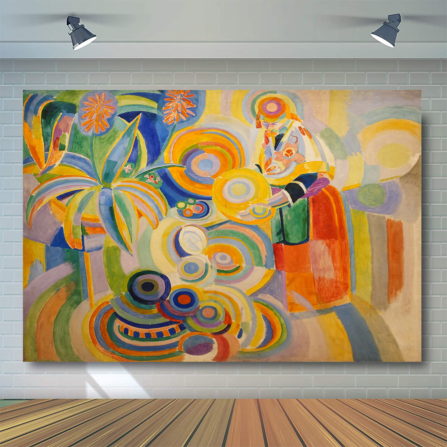 印象派摄影背景布油画系列3d数码印花墙壁装饰亚马逊wish一件代发