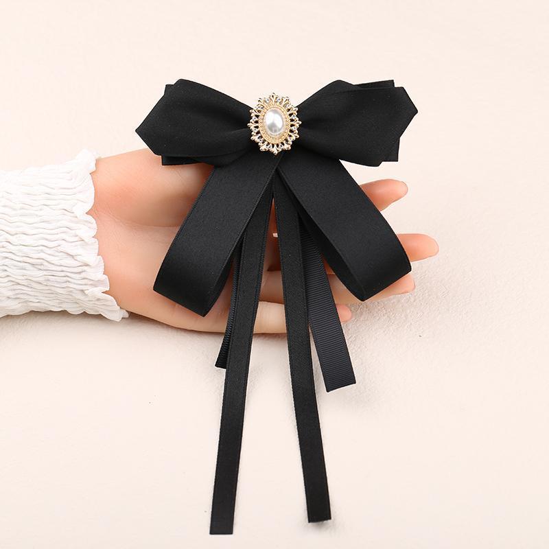 领花衬衫领结女系带装饰学院风复古学生校服制服正装百搭时尚配饰