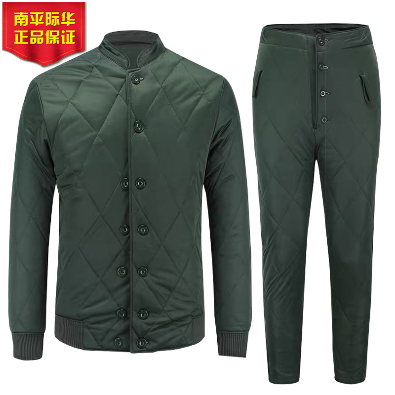 正品际华3502陆冬棉衣裤寒区棉衣制式棉袄绿色防寒保暖绒衣泰达棉