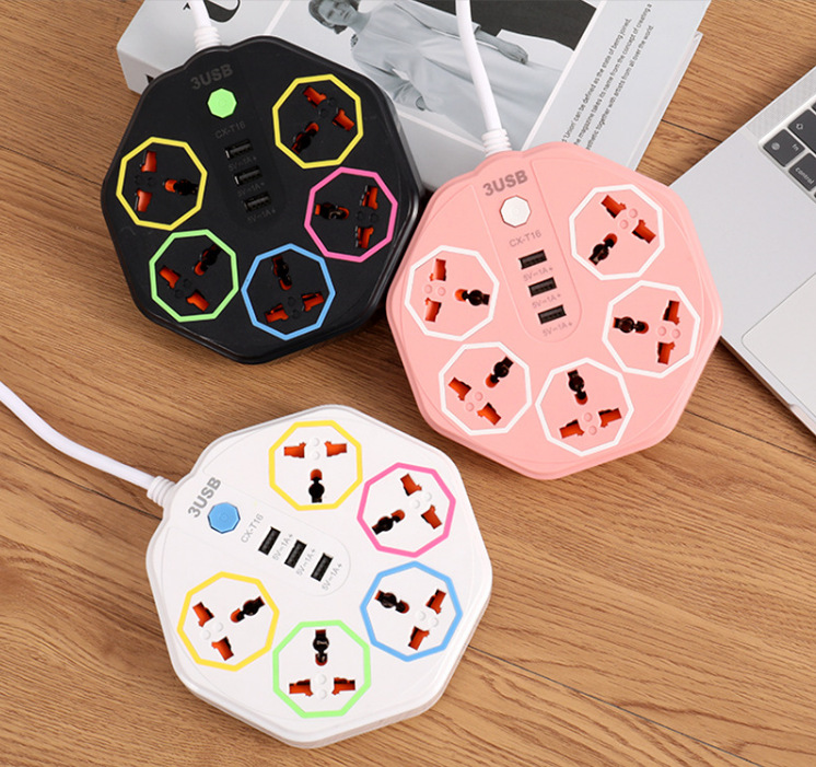 Circle Decorative Color Socket